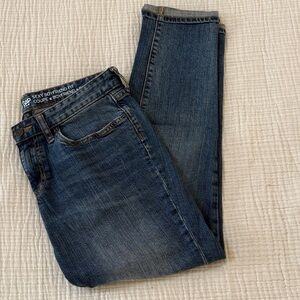 GAP Women’s Dark Blue Boyfriend Jeans - Relaxed Fit